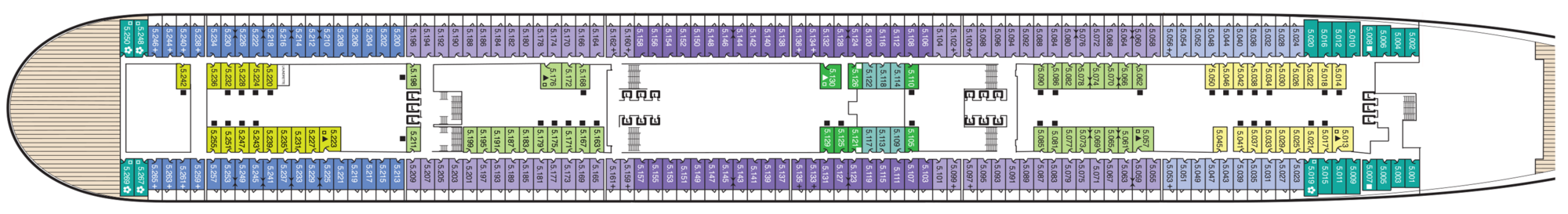Deck 5 plan